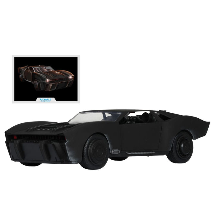 DC Multiverse The Batman (2022) Batmobil 1/10 Scale Figure [Gold Label]