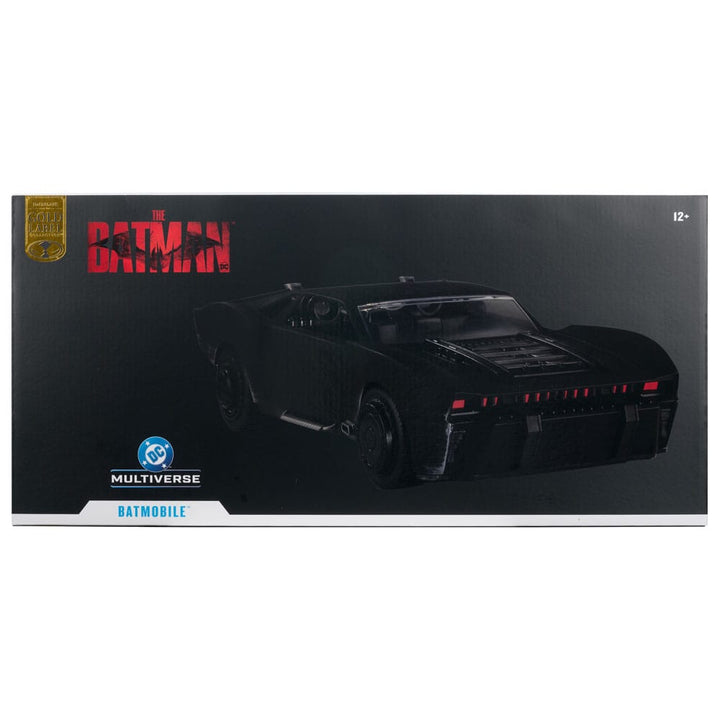 DC Multiverse The Batman (2022) Batmobil 1/10 Scale Figure [Gold Label]