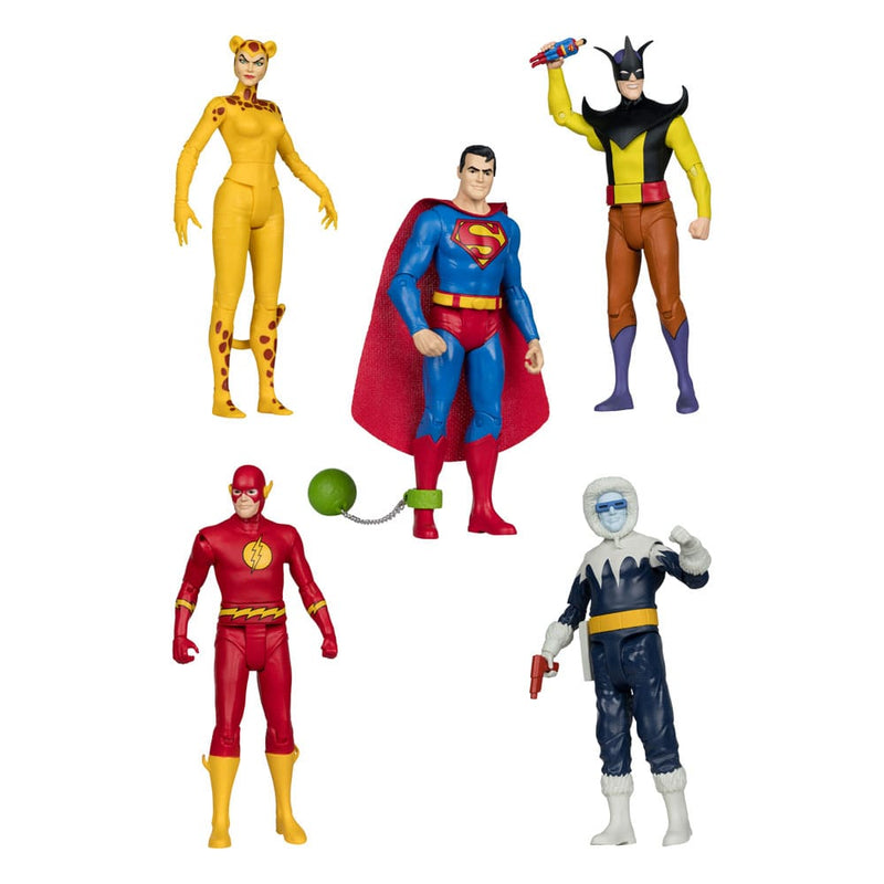DC Super Friends Retro Wave 13 McFarlane Toys 6" Action Figure Assortment