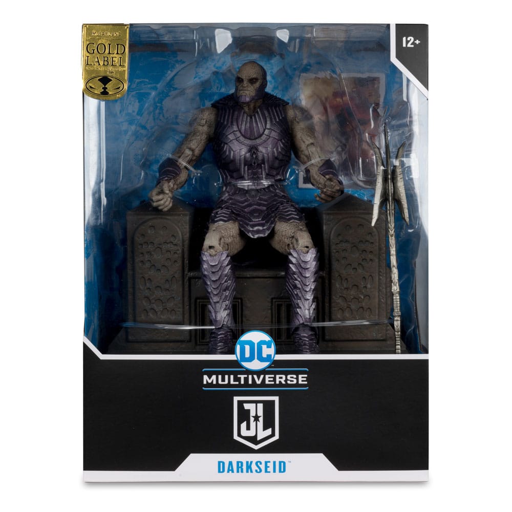 DC Multiverse Zack Snyder's Justice League Darkseid with Throne 9.5" Scale Mega Action Figure [Gold Label]