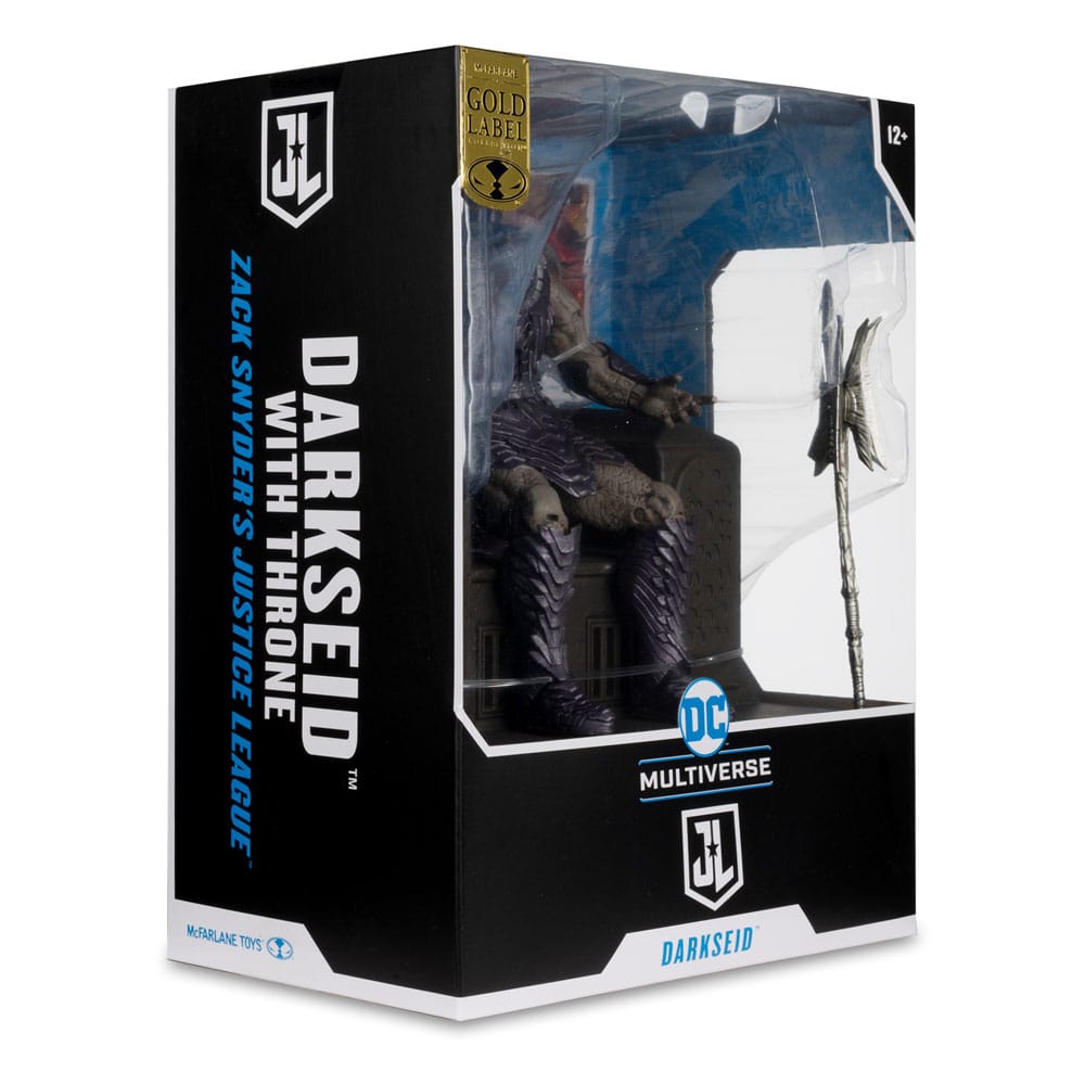 DC Multiverse Zack Snyder's Justice League Darkseid with Throne 9.5" Scale Mega Action Figure [Gold Label]