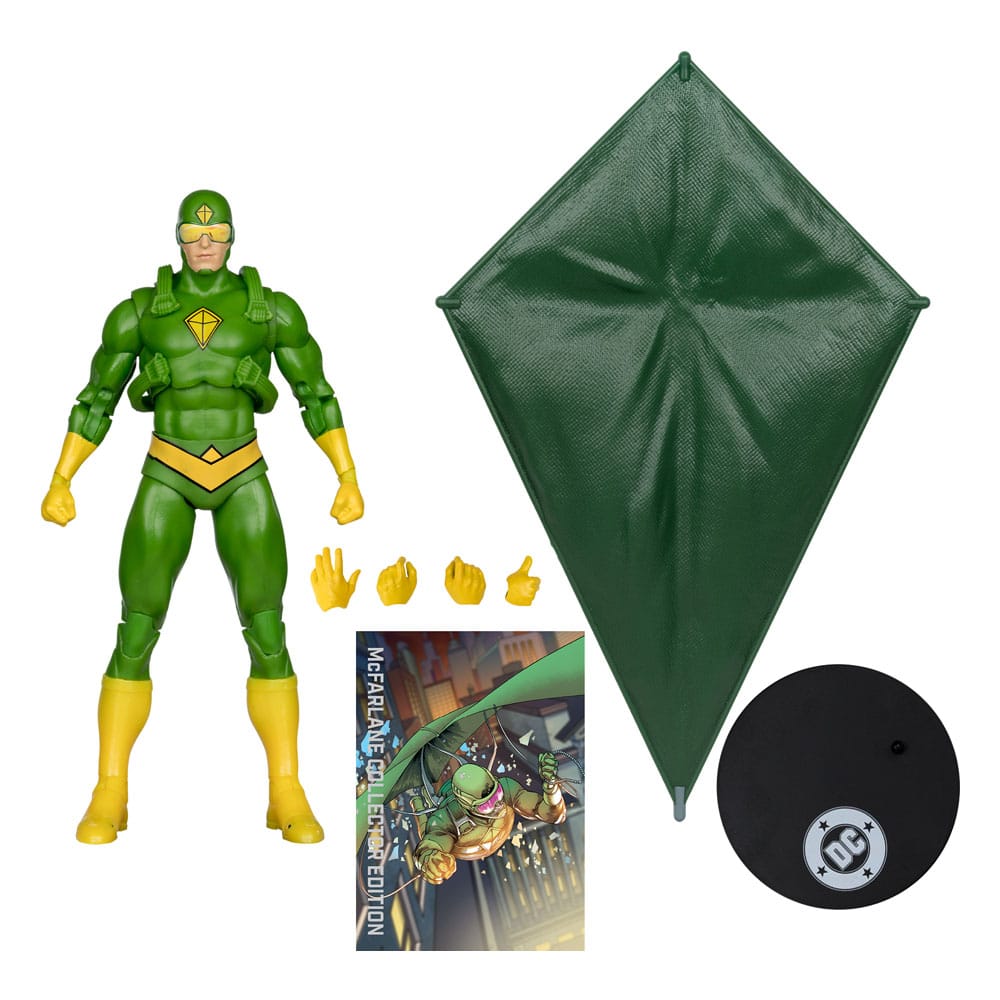 DC Multiverse McFarlane Batman Rogues Kite Man (Gold Label) 9" Collector Edition Action Figure