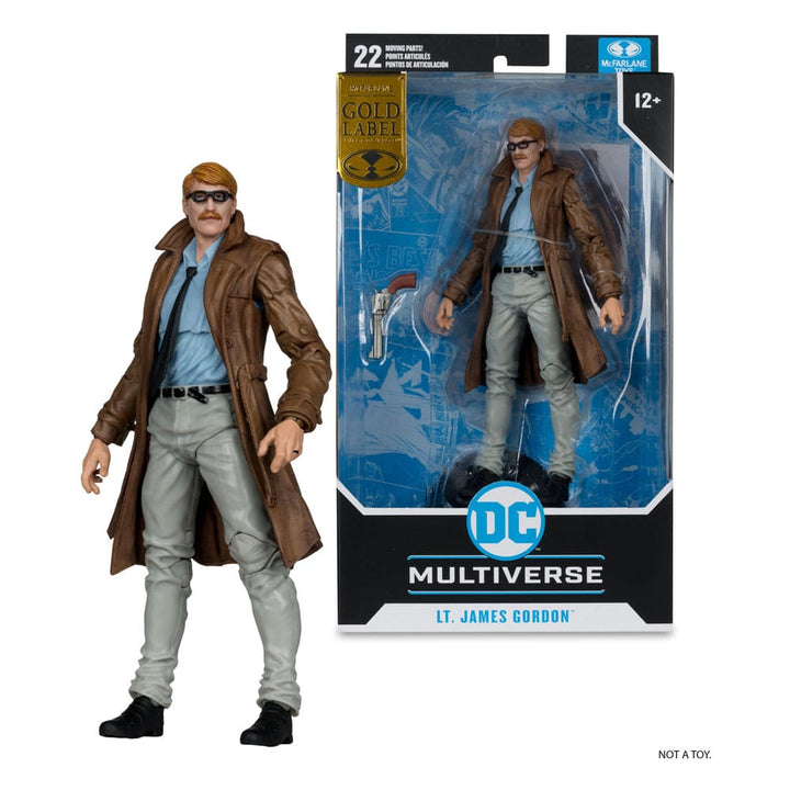 Batman Year One Part 4 Lt James Gordon Gold Label DC Multiverse Action Figure