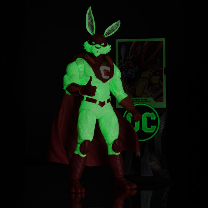 DC Multiverse Captain Carrot (Justice League Incarnate) Glow In The Dark Edition 7" Scale Action Figure [Gold Label]