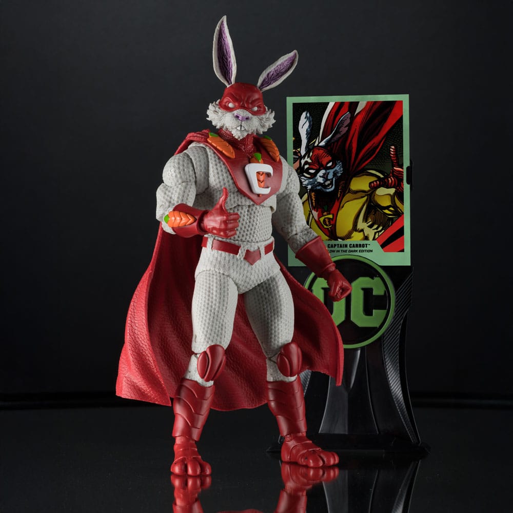 DC Multiverse Captain Carrot (Justice League Incarnate) Glow In The Dark Edition 7" Scale Action Figure [Gold Label]
