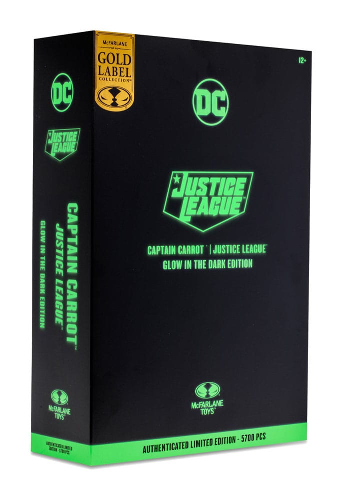DC Multiverse Captain Carrot (Justice League Incarnate) Glow In The Dark Edition 7" Scale Action Figure [Gold Label]