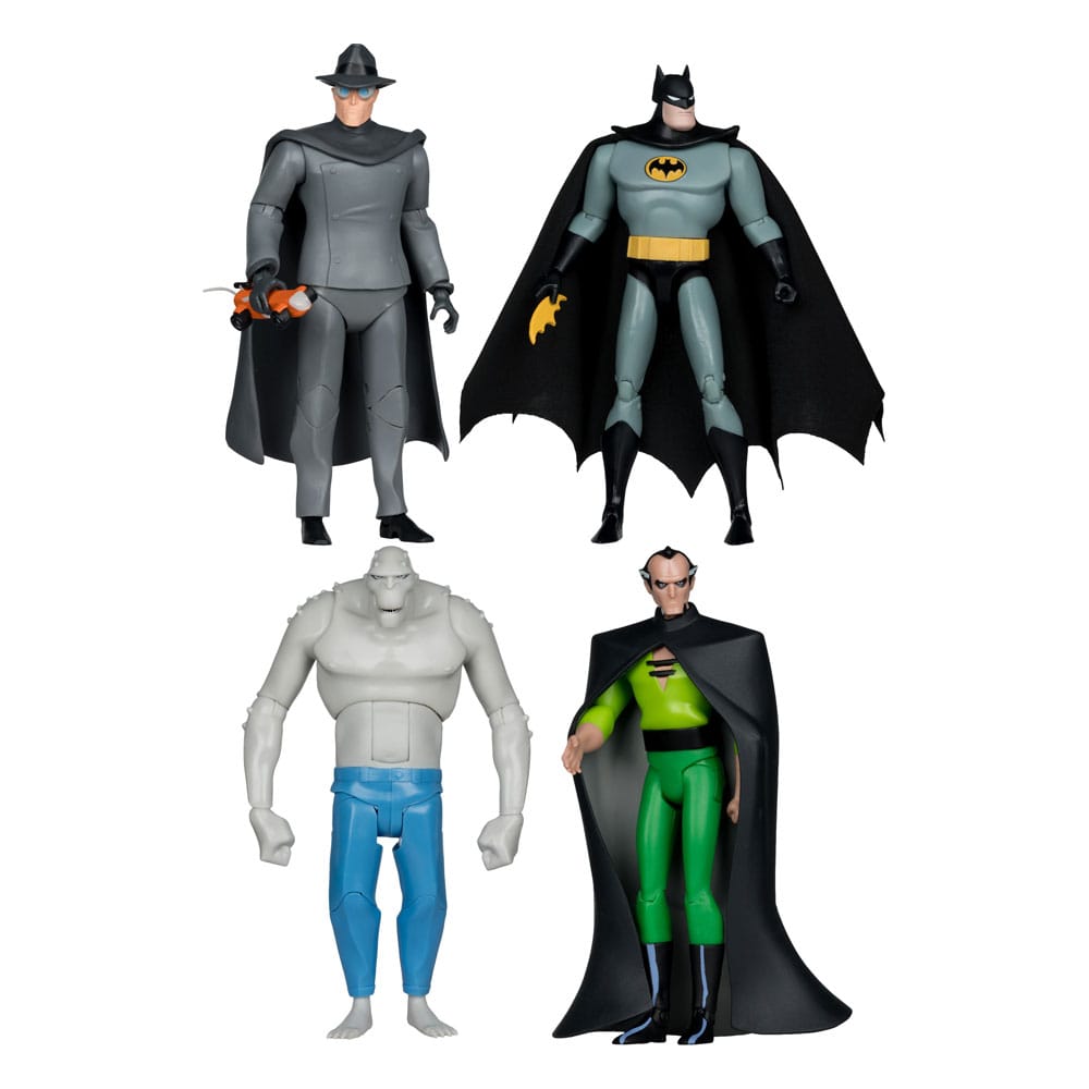 DC Direct Batman The Animated Series Wave Assorted 5.9" Build-A Action Figure (Set of 6)