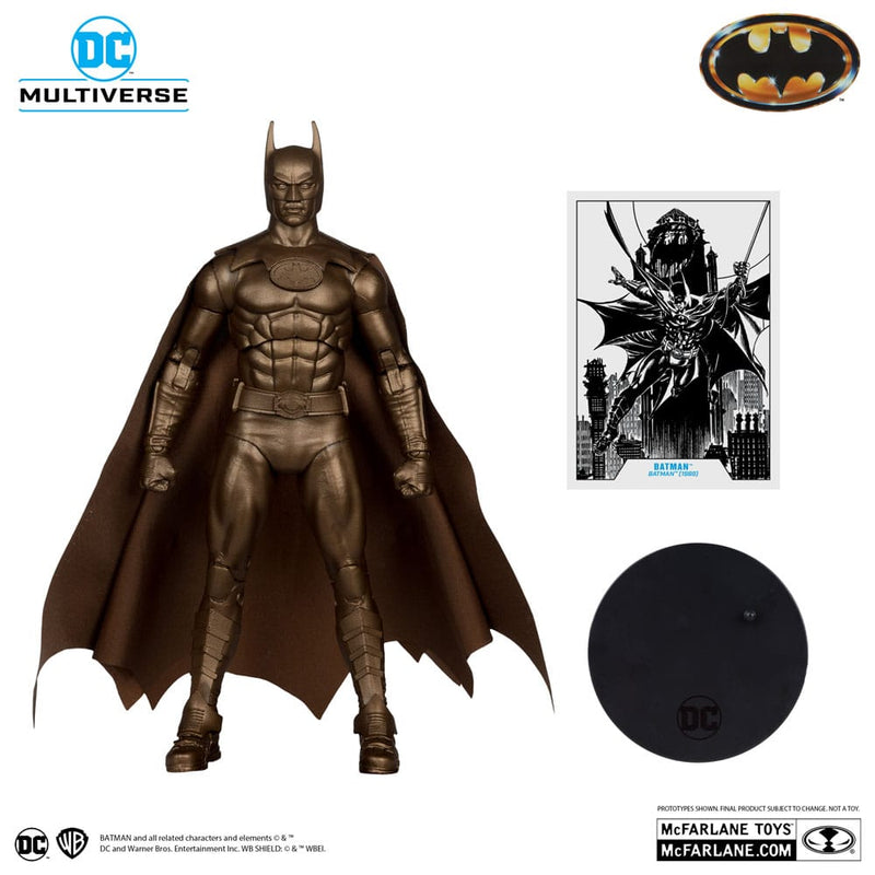 Batman 1989 Bronze Platinum Edition DC Multiverse McFarlane Toys 7" Action Figure