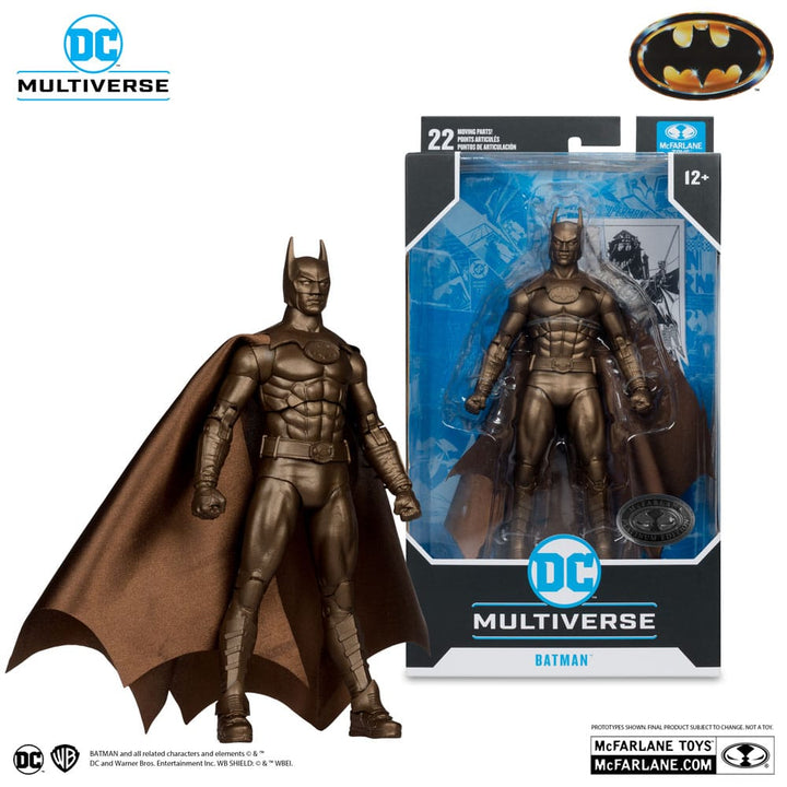 McFARLANE TOYS DC Multiverse Batman (1989) 7" Scale Platinum Edition Action Figure