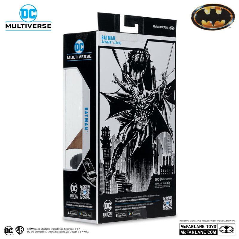Batman 1989 Bronze Platinum Edition DC Multiverse McFarlane Toys 7" Action Figure