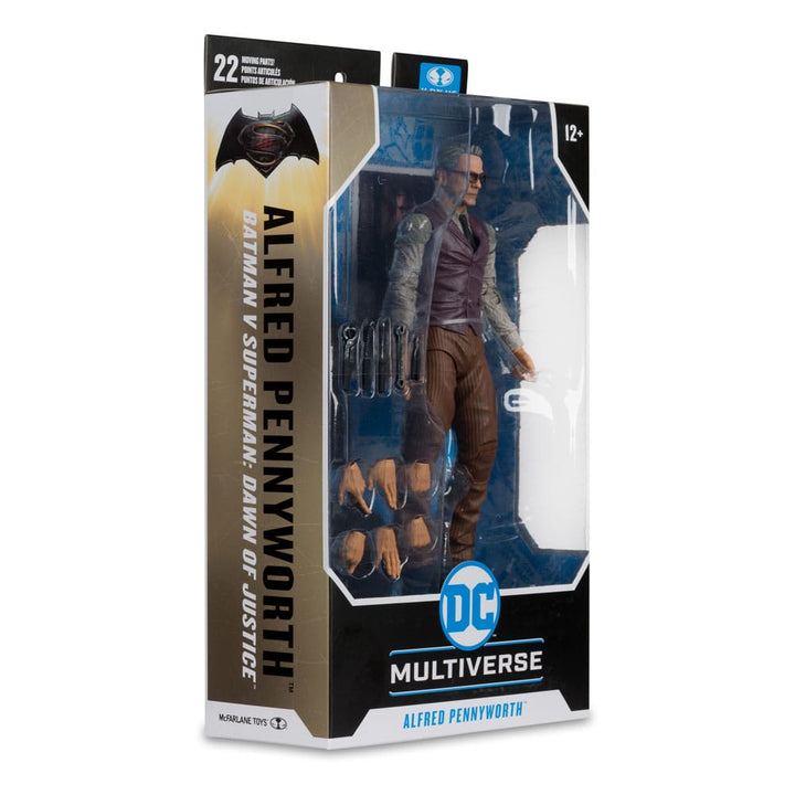 Batman v Superman Dawn of Justice Alfred Pennyworth DC Multiverse Action Figure 18 cm