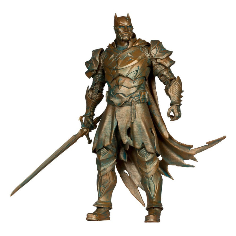 Batman Dark Knights of Steel Patina Edition DC Multiverse Gold Label McFarlane 7" Figure