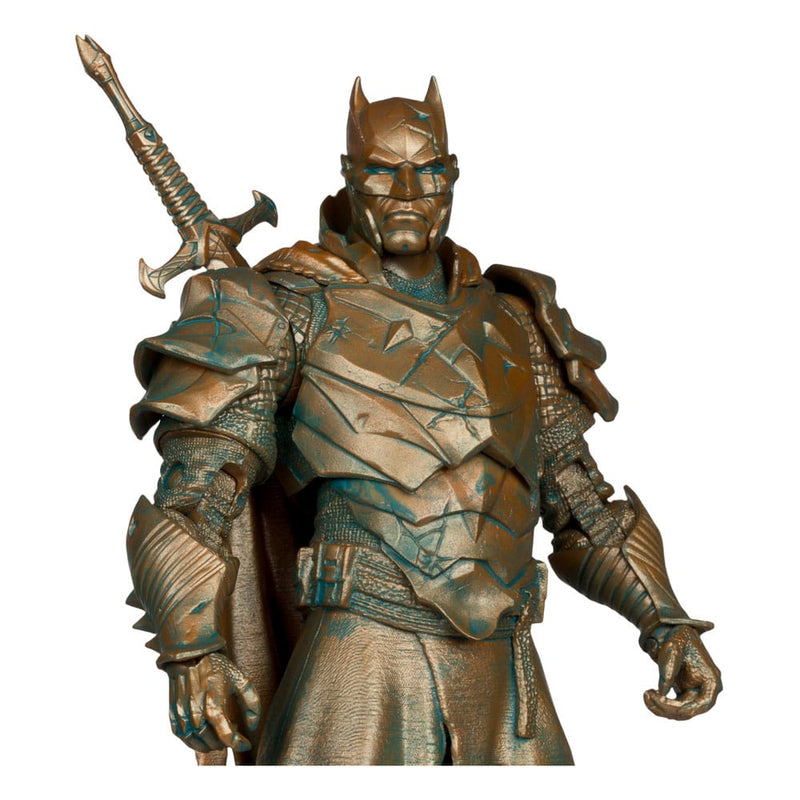 Batman Dark Knights of Steel Patina Edition DC Multiverse Gold Label McFarlane 7" Figure