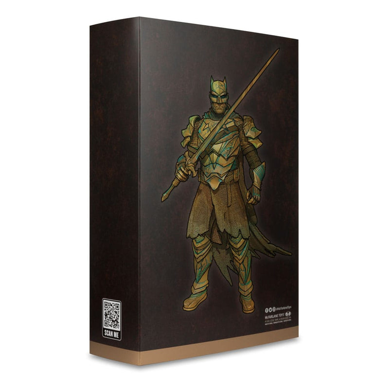 Batman Dark Knights of Steel Patina Edition DC Multiverse Gold Label McFarlane 7" Figure