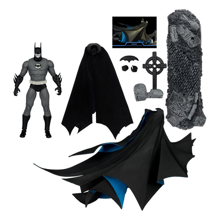 DC Multiverse Batman Year Two Black and White Accent Edition 7" Scale Action Figure [Gold Label]