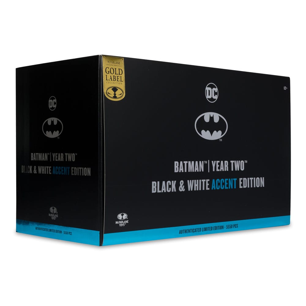 DC Multiverse Batman Year Two Black and White Accent Edition 7" Scale Action Figure [Gold Label]