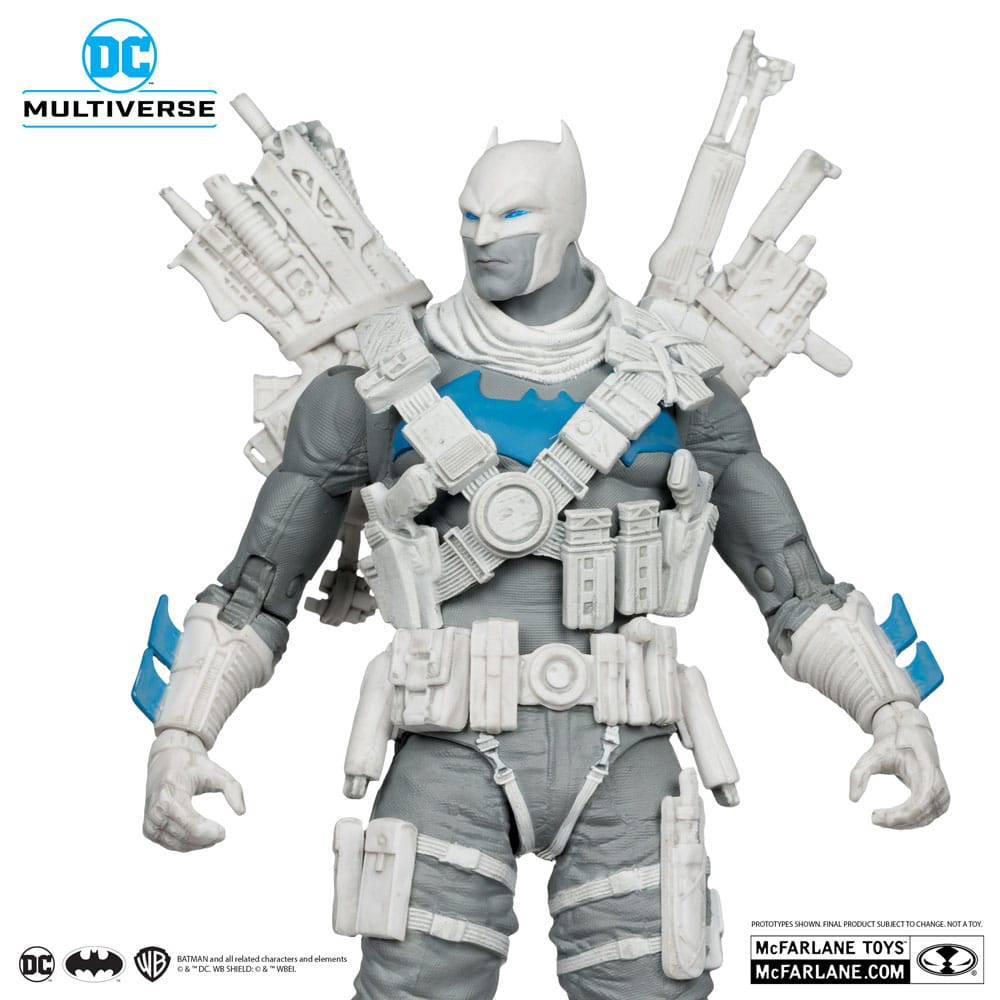 DC Multiverse Dark Nights Metal The Grim Knight (Black and White Accent) 7" Scale Action Figure  [Gold Label]
