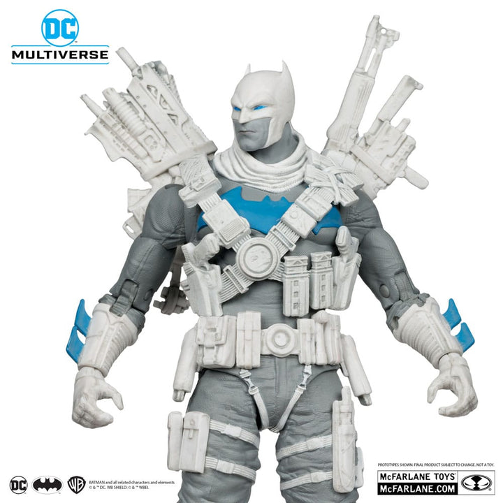 DC Multiverse Dark Nights Metal The Grim Knight (Black and White Accent) 7" Scale Action Figure  [Gold Label]