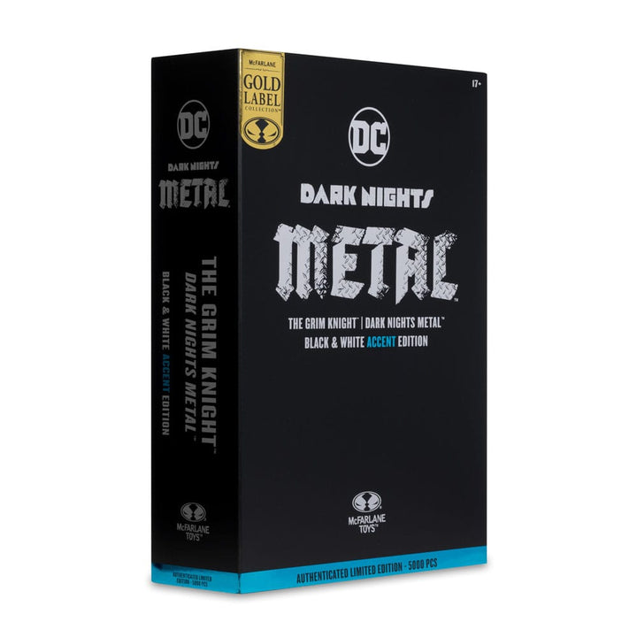 DC Multiverse Dark Nights Metal The Grim Knight (Black and White Accent) 7" Scale Action Figure  [Gold Label]