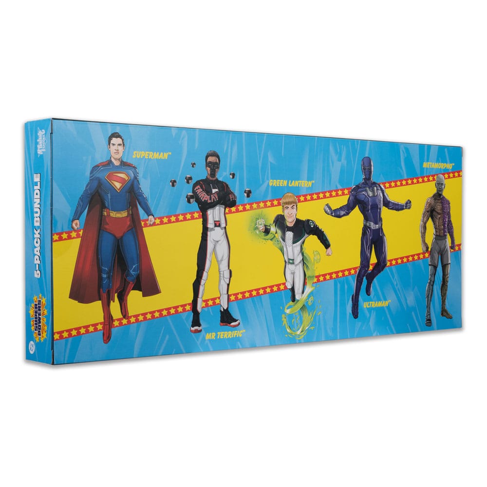 DC Direct Superman (2025) 4.3" Scale Super Powers Action Figures (5-Pack) [Gold Label]
