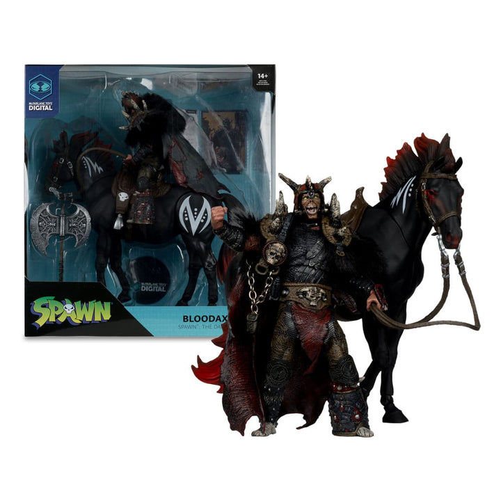 Spawn Bloodaxe with Horse Spawn The Dark Ages Funko POP Vinyl Figure