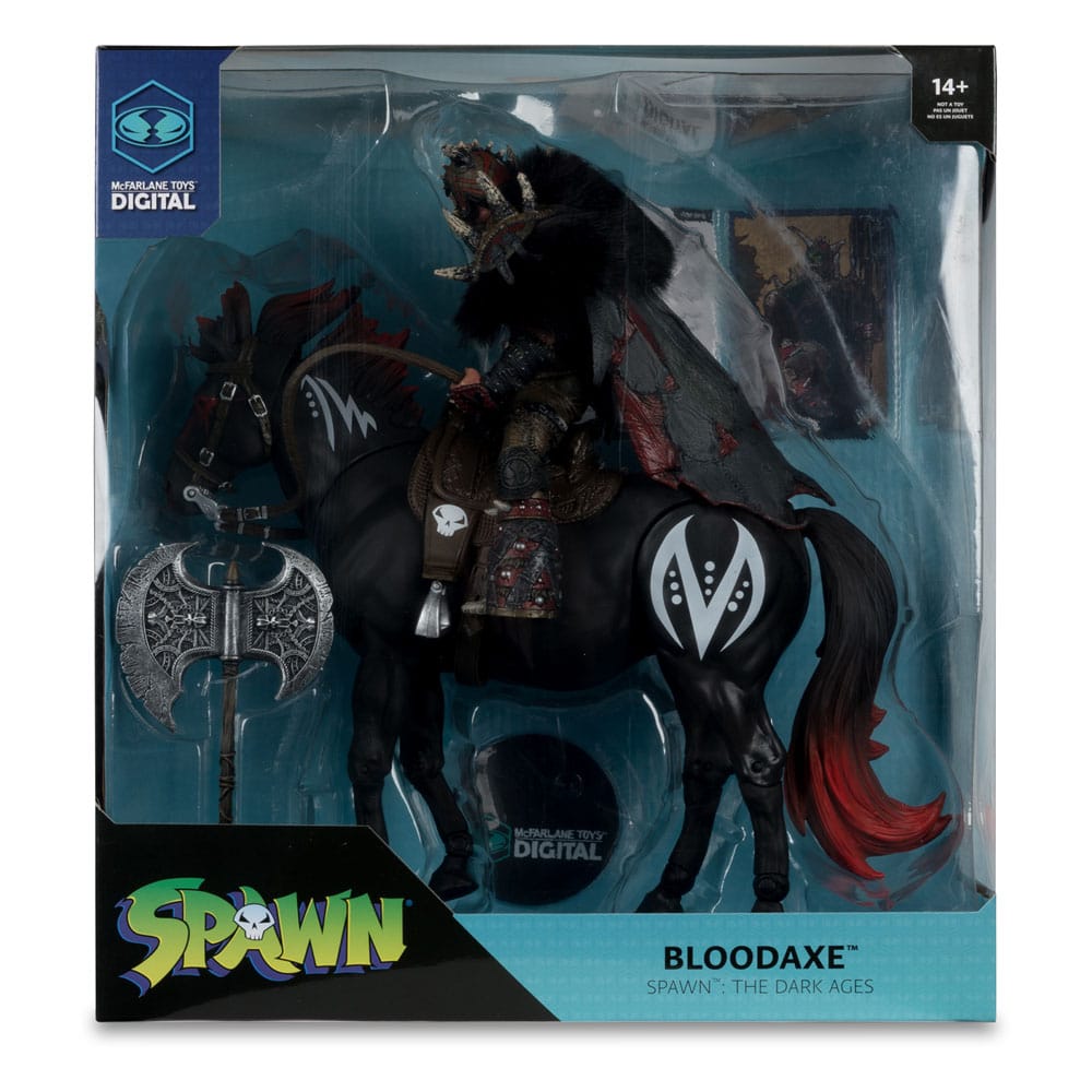 Spawn Bloodaxe with Horse Spawn The Dark Ages Funko POP Vinyl Figure