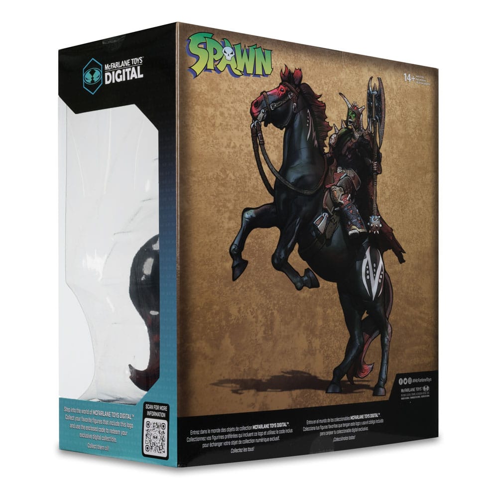 Spawn Bloodaxe with Horse Spawn The Dark Ages Funko POP Vinyl Figure