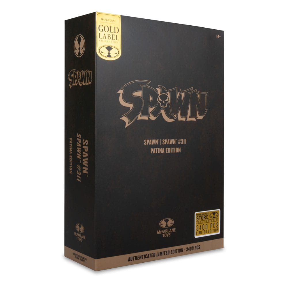 Spawn Action Figure Spawn 311 Patina Edition Gold Label 19 cm