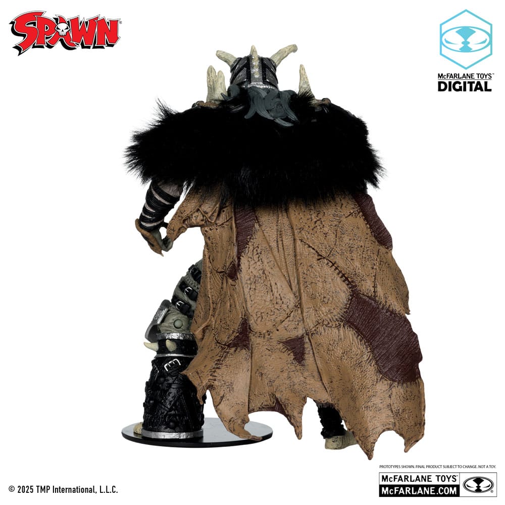 Spawn The Dark Ages Bloodaxe with Horse 7" Scale Action Figure (30th Anniversary Special) [Gold Label]
