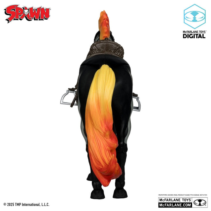 Spawn The Dark Ages Bloodaxe with Horse 7" Scale Action Figure (30th Anniversary Special) [Gold Label]