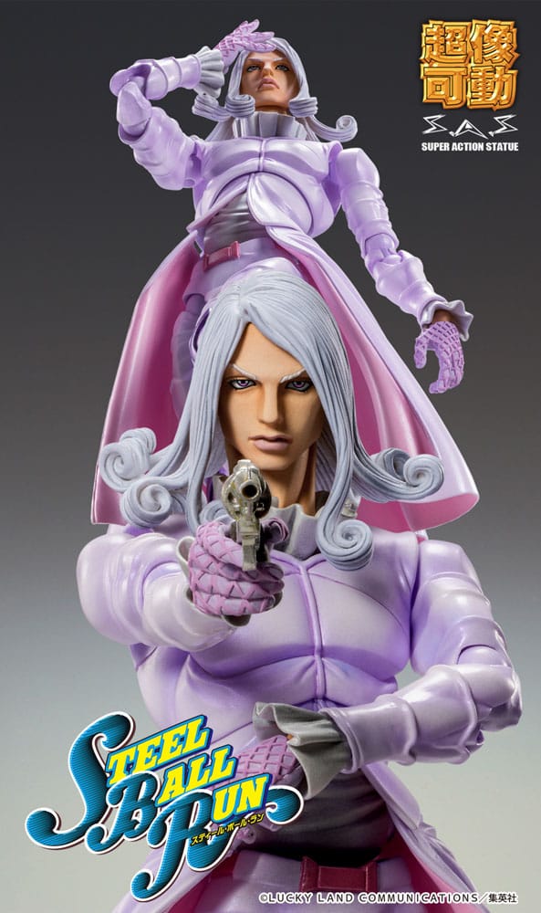 JoJo's Bizarre Adventure Part 7 Funny Valentine Second Super Action Chozokado Action Figure 15 c