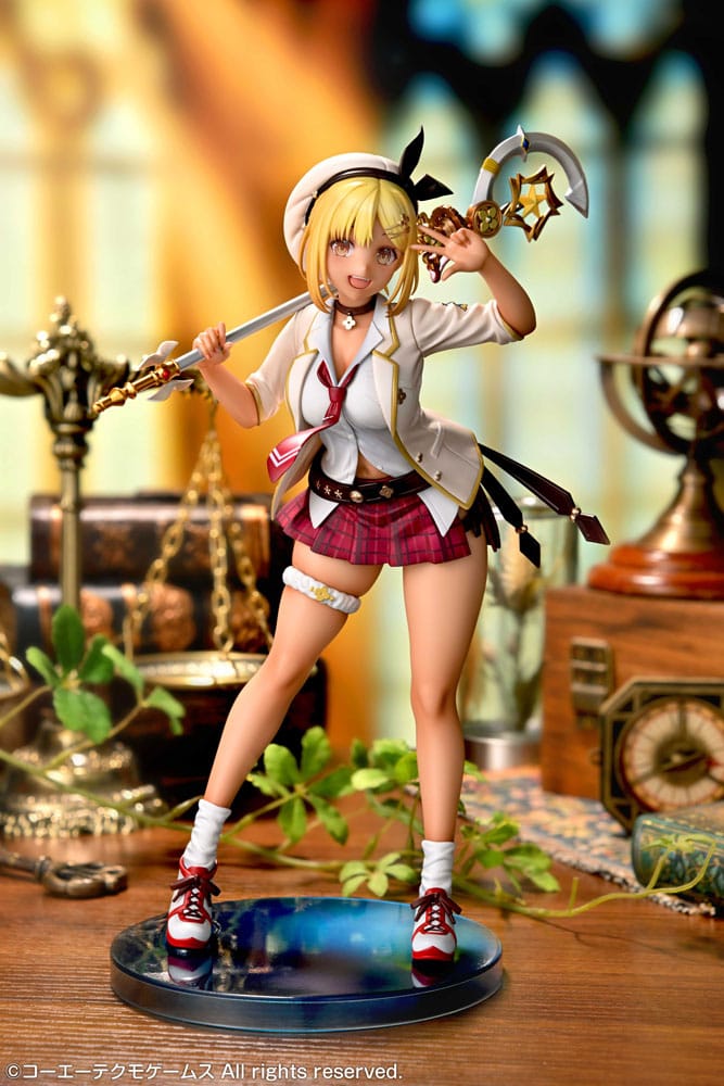 Atelier Ryza Resleriana Forgotten Alchemy and the Polar Night Liberator Ryza Resleriana Academy Ver PVC Statue 1 7 Scale 25 cm