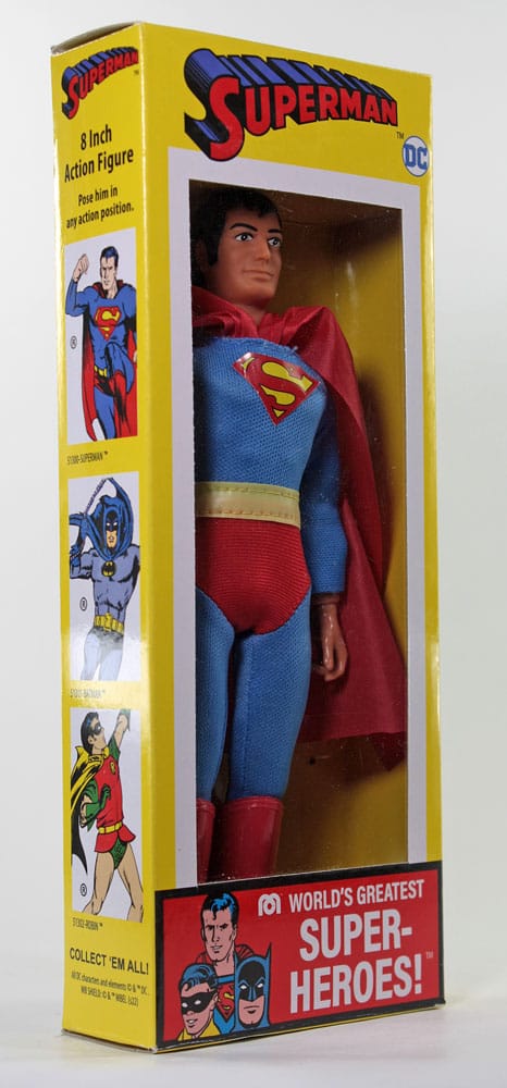 DC Comics Superman Worlds Greatest Super Heroes Action Figure 50th Anniversary 20 cm