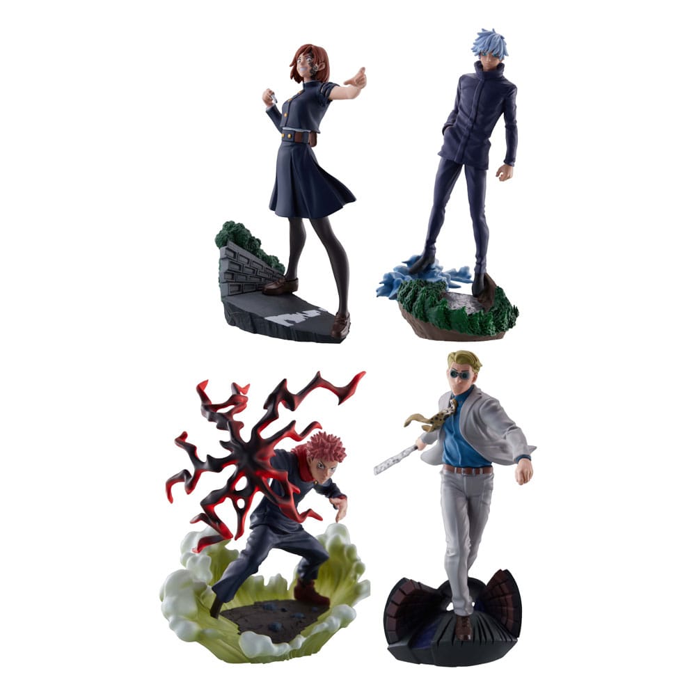 Jujutsu Kaisen Jujutsu Kaisen Series Petitrama Series Trading Figure 3 Set Vol 2 9 cm