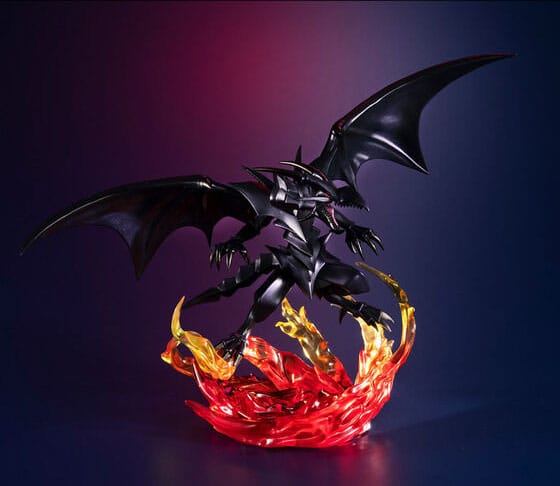 Kotobukiya Red Eyes Black Dragon Yu Gi Oh Duel Monsters Chronicle PVC Statue 14 cm
