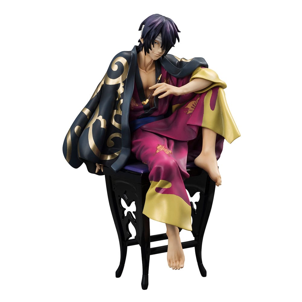 GEM Takasugi Shinsuke Tsuya 20th Anniversary Ver Gintama PVC Statue 20 cm