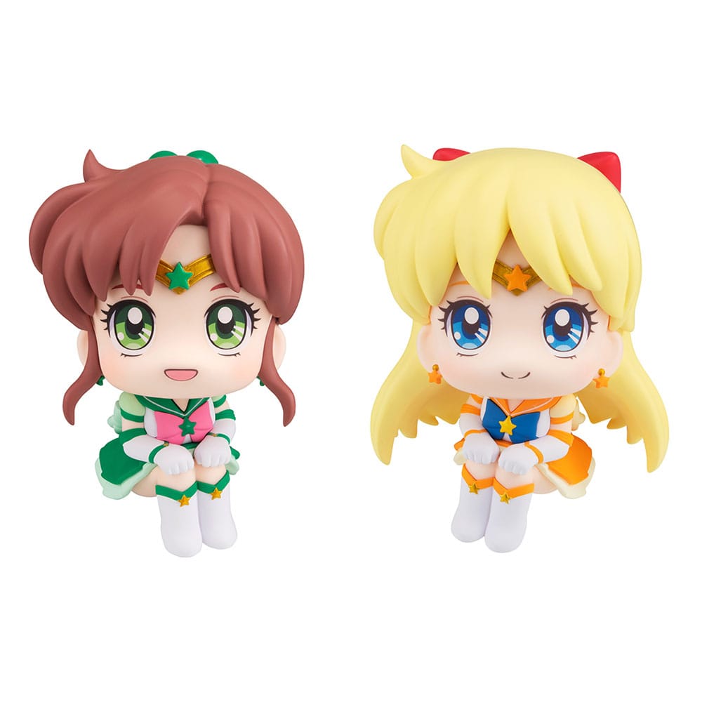 Look Up Eternal Sailor Jupiter and Eternal Sailor Venus Sailor Moon PVC Statues 11 cm