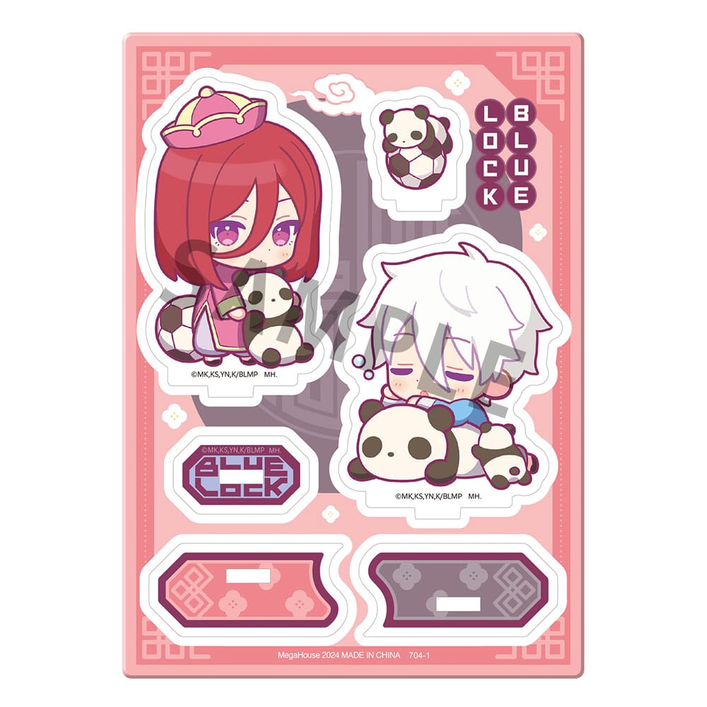 Buddycolle Episode Nagi C Seishiro Nagi and Hyoma Chigiri Blue Lock The Movie Acrylic Stand 14 cm