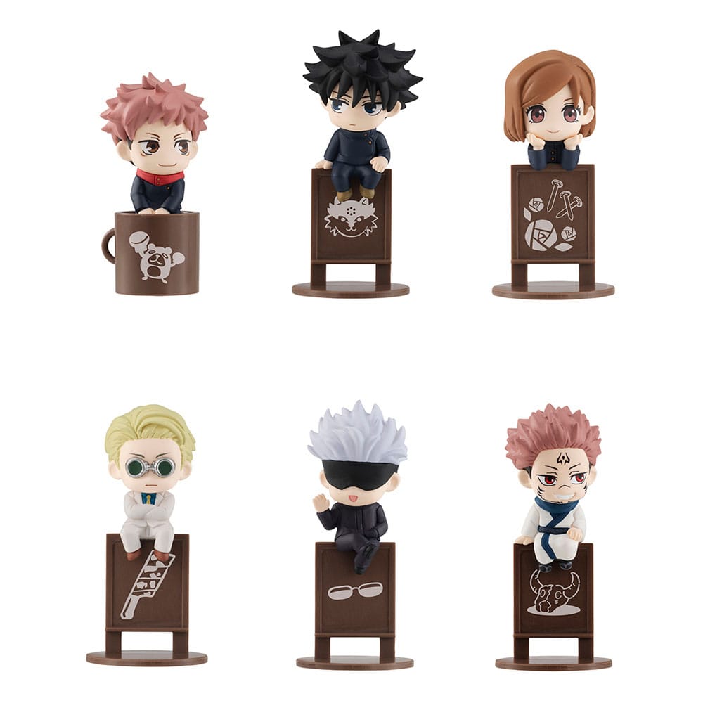 Ochatomo Series Jujutsu Kaisen Trading Figure Assortment 4 cm Set of 6