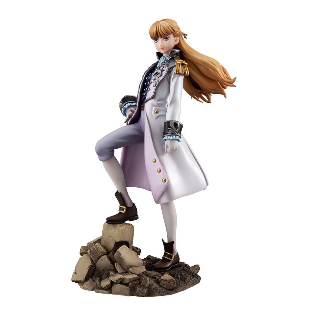 Mobile Suit Gundam Wing Heero Yuy Relena Peacecraft Alpha x Omega PVC Statue Set 30th Anniversary 14CM