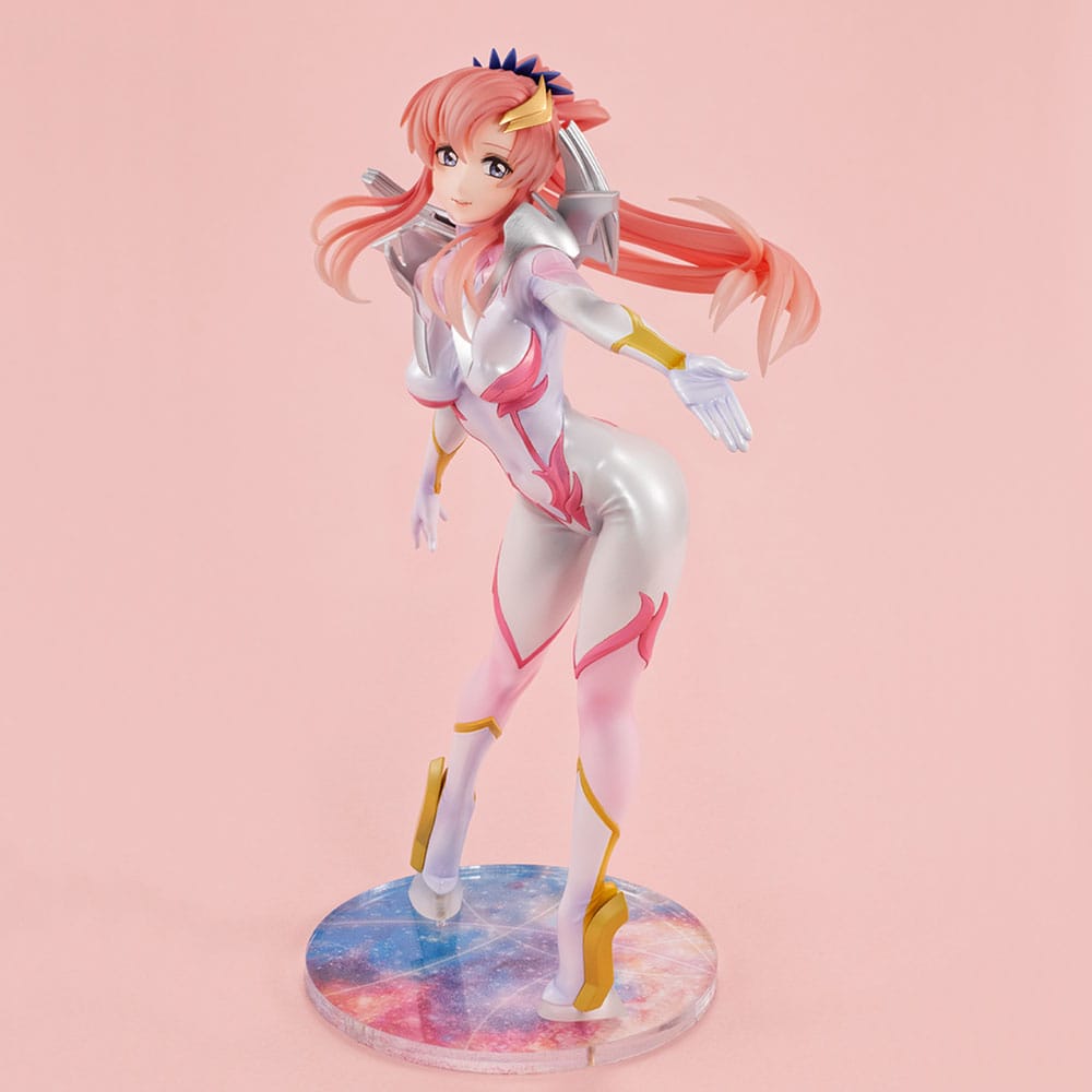 GGG Lacus Clyne Pilot Suit Ver Mobile Suit Gundam Seed Freedom Statue 22 cm