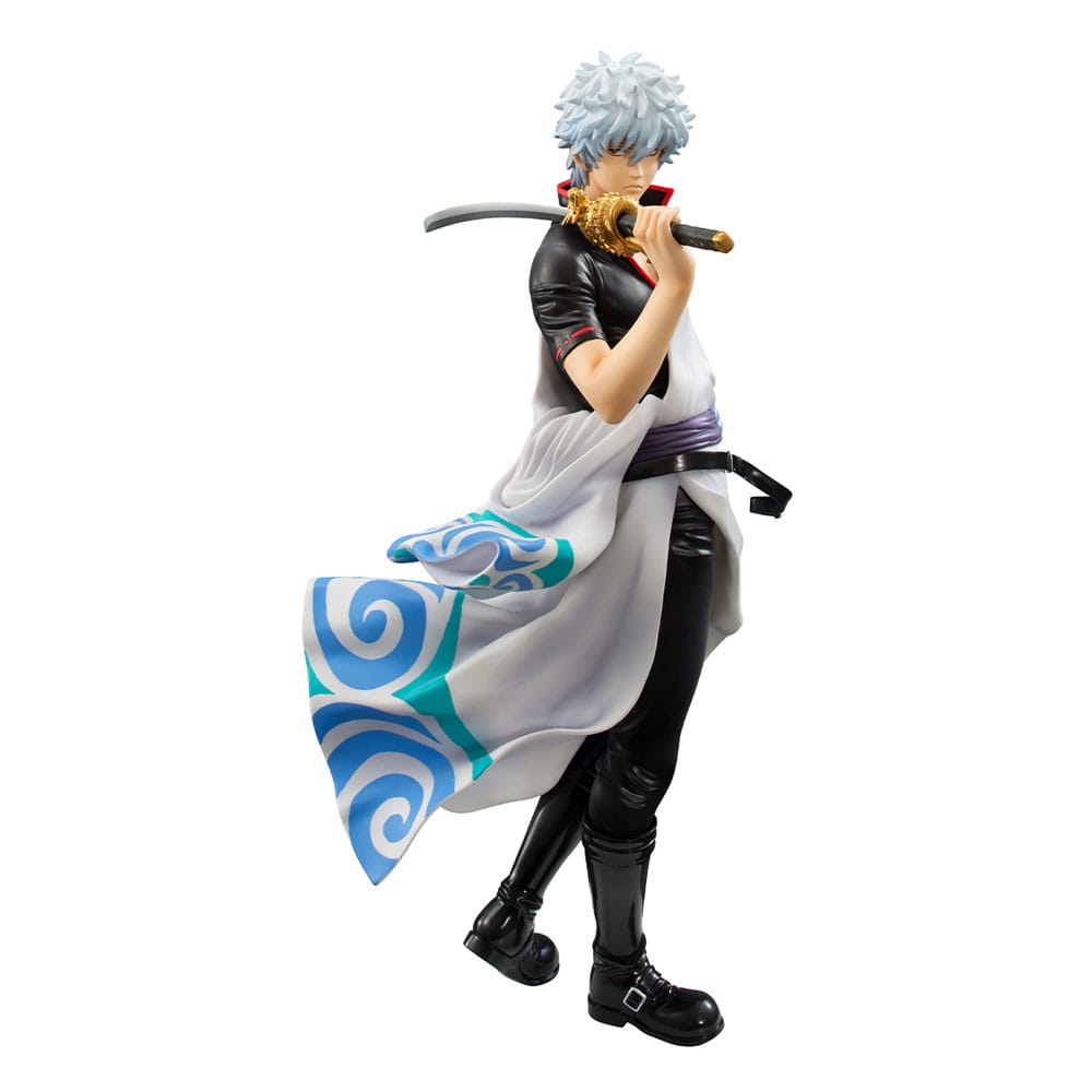 GEM Gintoki Sakata Benizakura Ver Gintama PVC Statue 20th Anniversary 1 8 Scale 22 cm