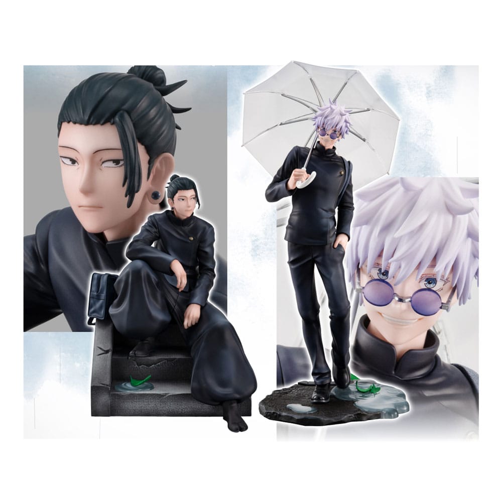 Jujutsu Kaisen Suguru Geto and Satoru Gojo Kosen Version PVC Figures with Gift