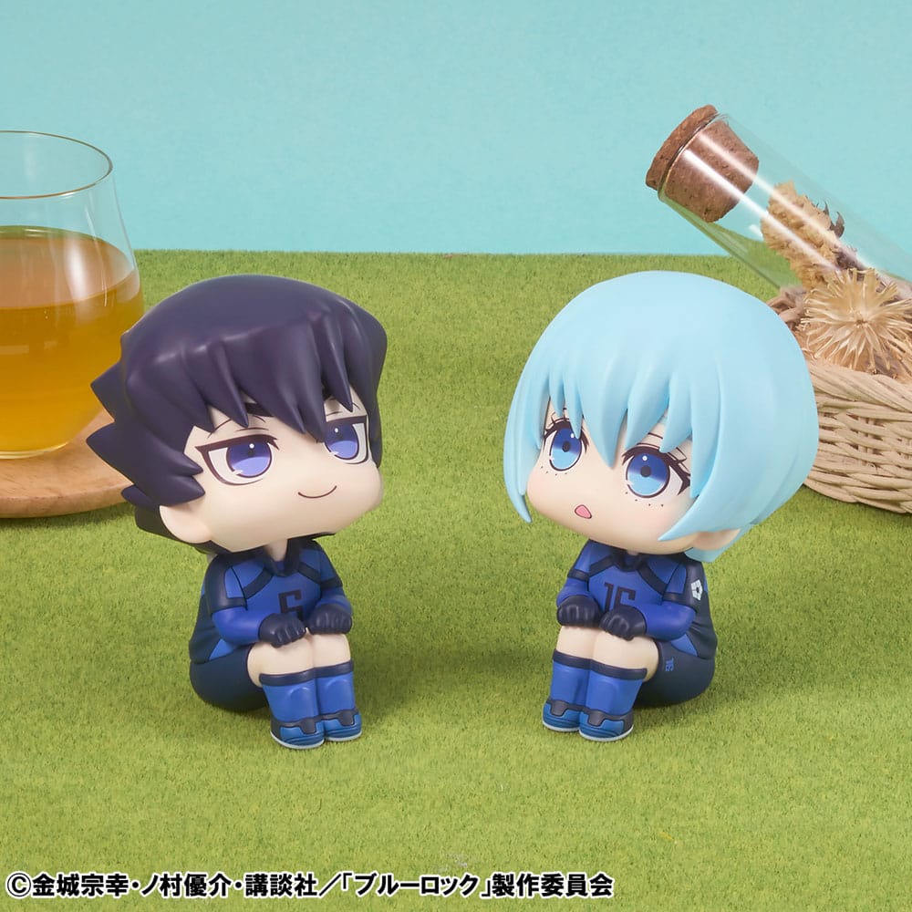 Blue Lock Tabito Karasu Yo Hiori Look Up PVC Statue Set with Gift 11CM