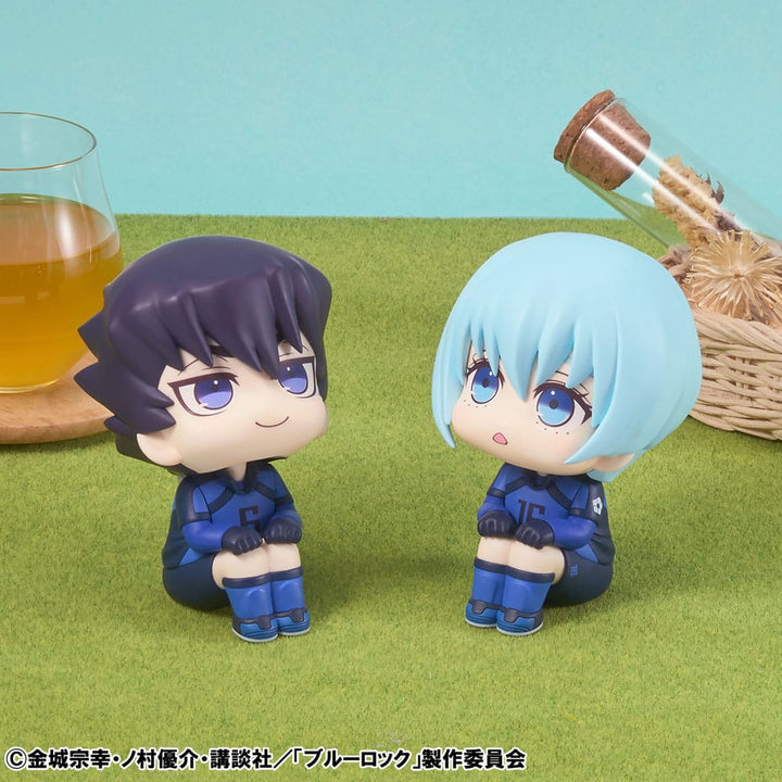 Blue Lock Tabito Karasu Yo Hiori Look Up PVC Statue Set with Gift 11CM