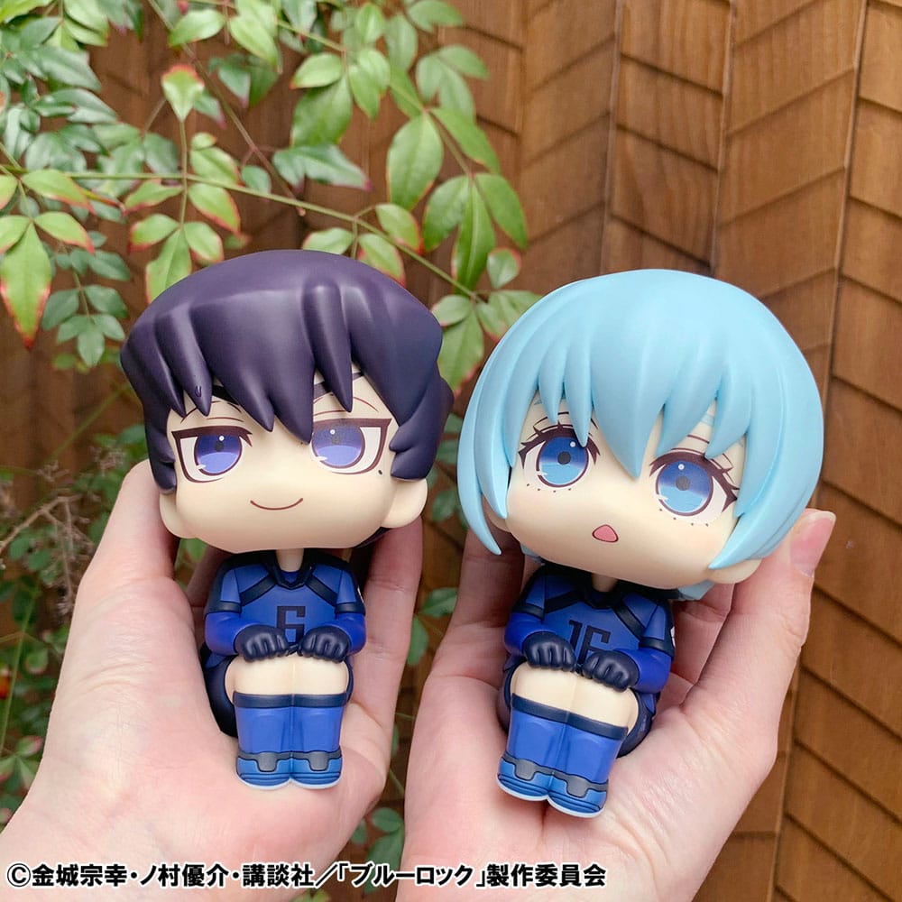 Blue Lock Tabito Karasu Yo Hiori Look Up PVC Statue Set with Gift 11CM