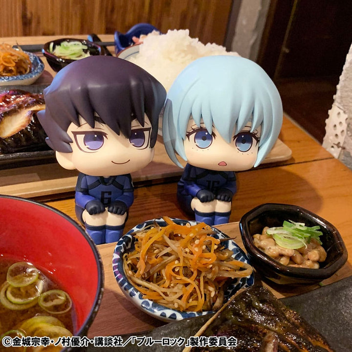Blue Lock Tabito Karasu Yo Hiori Look Up PVC Statue Set with Gift 11CM