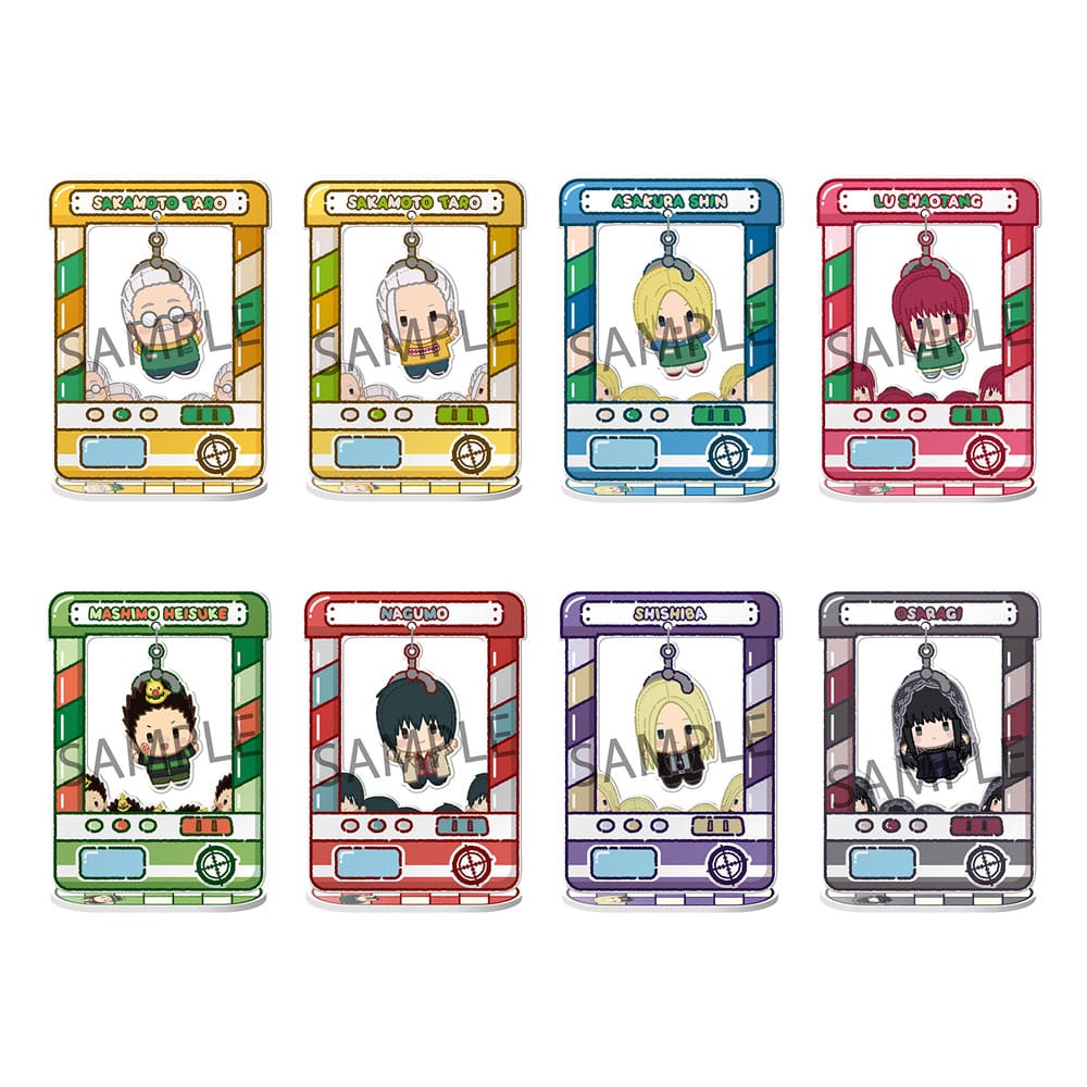 TokoToko Display Figures Sakamoto Days Acrylic Figure Set 9 cm Pack of 8