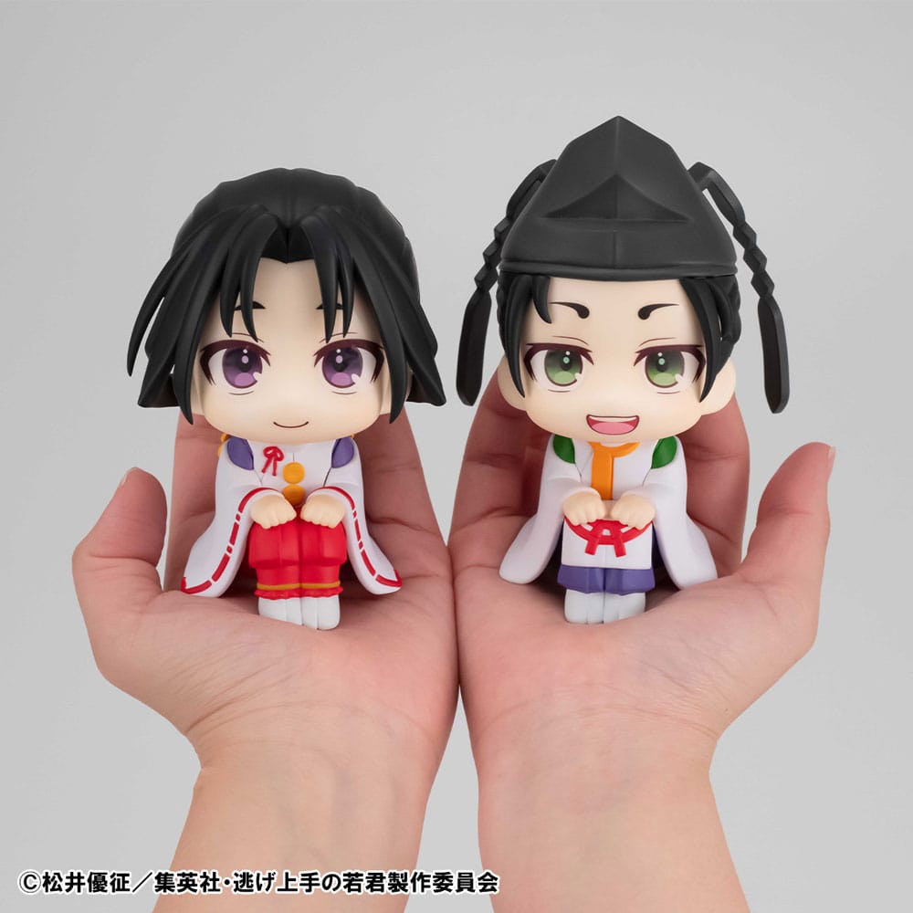 Look Up Tokiyuki Hojo and Yorishige Suwa The Elusive Samurai PVC Statues 11 cm with Gift