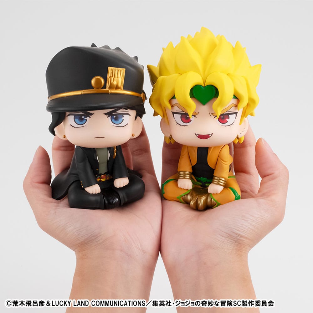 Look Up Jotaro Kujo and Dio JoJos Bizarre Adventure Part 3 PVC Statues 11 cm with Gift